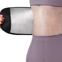 Неопреновий пояс сауна perspirntion Girds для схуднення живота і боків з кишенькою для телефону, стягуючий корсет для спини і занять спортом