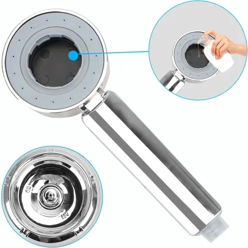 Двостороння душова лійка Multifunctional Faucet насадка для душу 3 режими поливу, масажна душова гарнітура, змішувач з відсіком для шампуню гелю