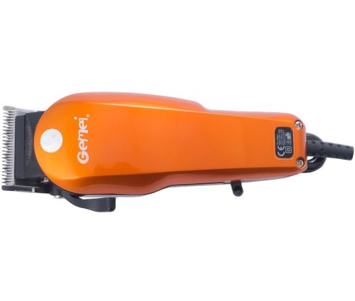 Професійна дротова машинка для стрижки волосся GEMEI GM-1005 4 насадки 15W, Тример GM1005 з поворотним регулятором довжини зі знімними насадками