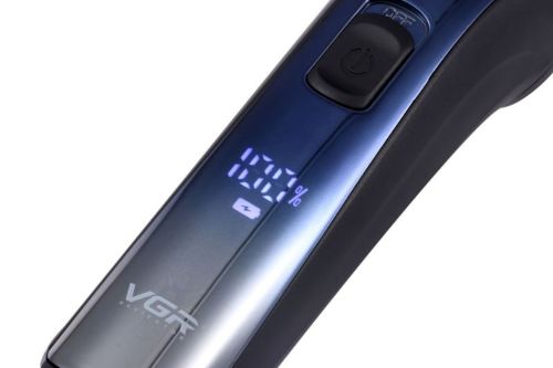 Бездротова акумуляторна машинка VGR V-080 для стрижки волосся, акумуляторний водонепроникний тример бритва для окантовки бороди і вусів V 080