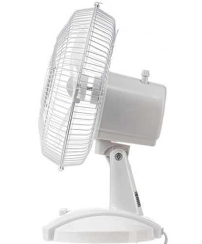 Настільний вентилятор Domotec MS - 1625 White Fan 3 режими діаметр 30 см, кімнатний компактний Електровентилятор Домотек MS1625 30 Вт від мережі Білий
