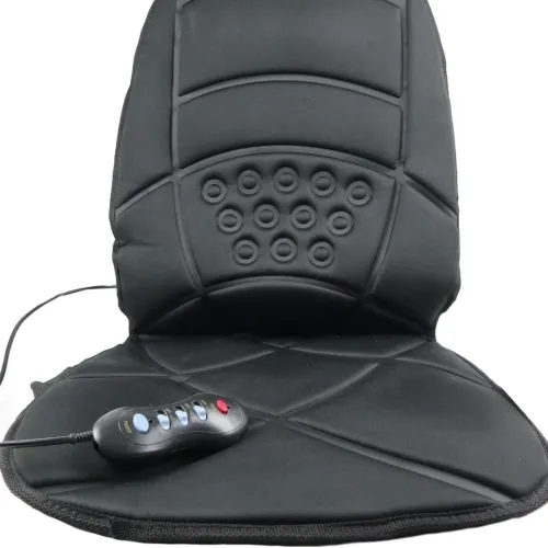 Массажная накидка с подогревом Massage Cushion HL-889B для сидения в автомобиле, Чехол с массажером для кресла LY-408 от сети и прикуривателя