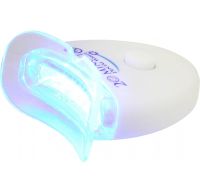 Зубна щітка капа 20 Minute Dental White для відбілювання зубів, Комплект відбілювач для догляду за порожниною рота з УФ підсвічуванням від батарейок