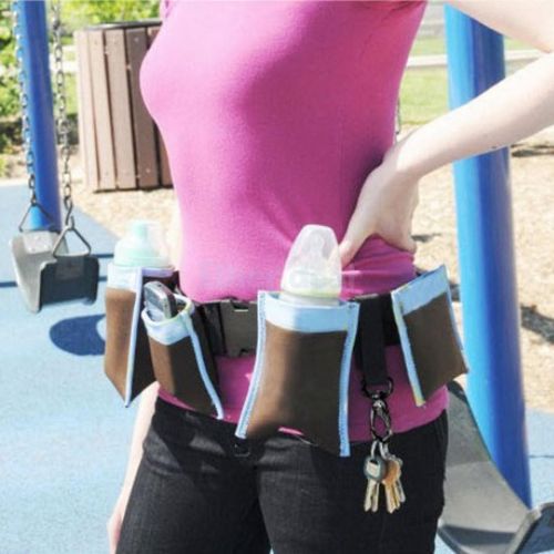 Багатофункціональний органайзер на пояс Waist Diaper Bag для мам, поясна сумка з кишенями, сумка-органайзер на талію для дитячого приладдя