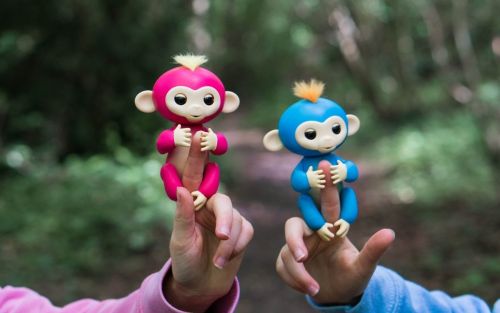 Інтерактивна Ручна Мавпочка Fingerlings Monkey, Новинка Ручна Мавпа Baby Monkey