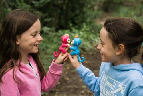 Інтерактивна Ручна Мавпочка Fingerlings Monkey, Новинка Ручна Мавпа Baby Monkey