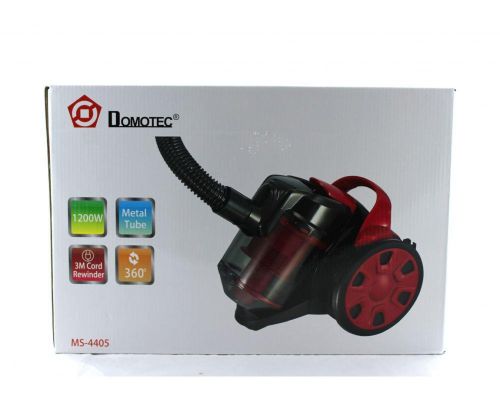 Компактный циклонный пылесос Domotec MS-4405 1200W cyclon безмешковый