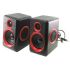 Колонки для ПК компьютера F&T FT-165 Black, Red