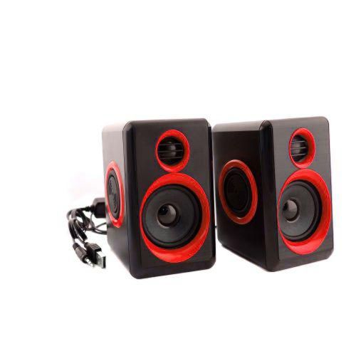 Колонки для ПК комп'ютера F & T FT - 165 Black, Red