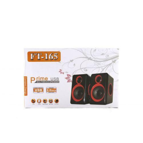 Колонки для ПК комп'ютера F & T FT - 165 Black, Red