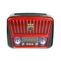 Портативный радио приемник - MP3 колонка Golon RX-456S Solar с солнечной панелью