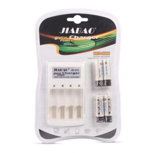 Зарядний пристрій з ААА акумуляторами Jiabao Digital Charger JB - 212 AA / AAA