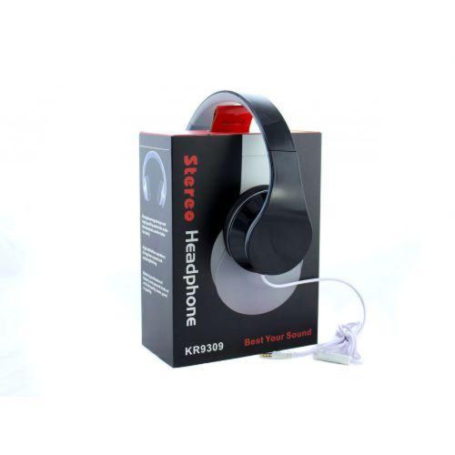 Накладні навушники гарнітура MS 32 KR9309 Black SH32