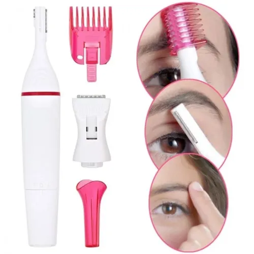 Женский электрический триммер Veet Sensitive Precision Expert эпилятор для лица и тела, электробритва со сменными насадками Sweet Sensitive