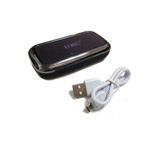 Портативний зарядний пристрій Power Bank MJ-02 8000 mAh Silver, Golg