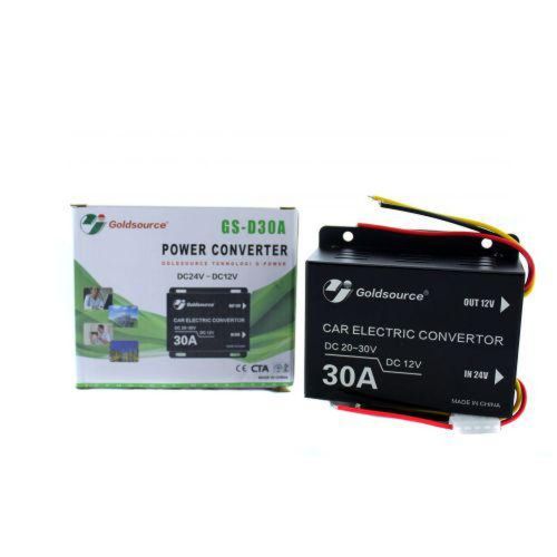 Перетворювач авто інвертор DC / DC 24V-12V 30A GS-D30A