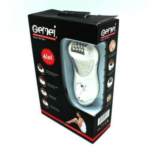 Эпилятор Gemei GM-3061 4 в 1 с бритвенной насадкой