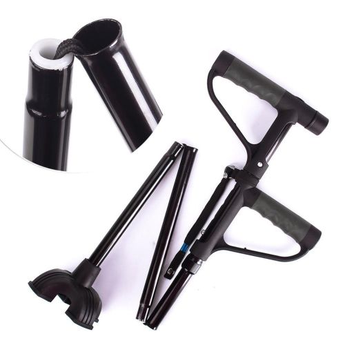 Складна тростина з ліхтариком Second Handle EZ Up Cane