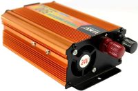 Автомобильный инвертор UKC SSK 24V-220V 500W авто преобразователь напряжения тока от прикуривателя и аккумулятора, зарядное с защитой от перегрева