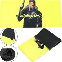 Ігровий комп'ютерний килимок для мишки Gaming mouse pad Cyberpunk 700-1 70x30x0.3 см, Ігрова поверхня кіберпанк для комп'ютерної миші 96459