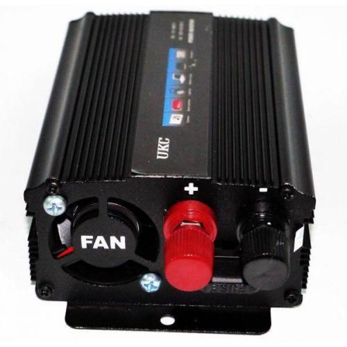 Перетворювач напруги інвертор 12-220V UKC AC/DC 300W SSK інвертор в коробці