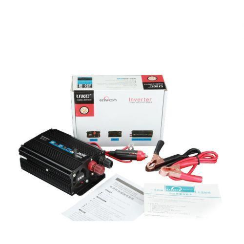 Перетворювач напруги інвертор 12-220V UKC AC/DC 300W SSK інвертор в коробці