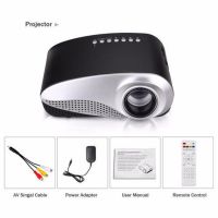 Проектор портативный мультимедийный с динамиком Led Projector RD-802 Black