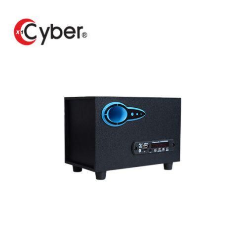 USB колонки для ПК компьютерные колонки 2.1 MP3 Bluetooth Cyber AN-2533 Blue, Red