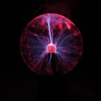 Плазмовий куля нічник світильник Plasma Light Magic Flash Ball 5"