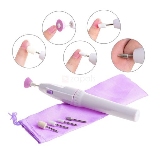Набор для маникюра Nails Decorator M-809 фрезер, насадки и лампа для сушки