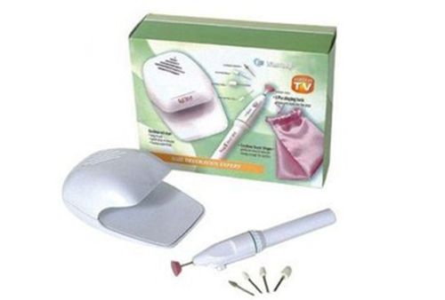 Набор для маникюра Nails Decorator M-809 фрезер, насадки и лампа для сушки