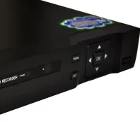 Провідний відеореєстратор DVR UKC CAD 1216 AHD 16 канальний, мережевий IP реєстратор на 16 камер для відеоспостереження та управління камерами Чорний