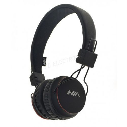 Бездротові Bluetooth стерео навушники nia X2 Black