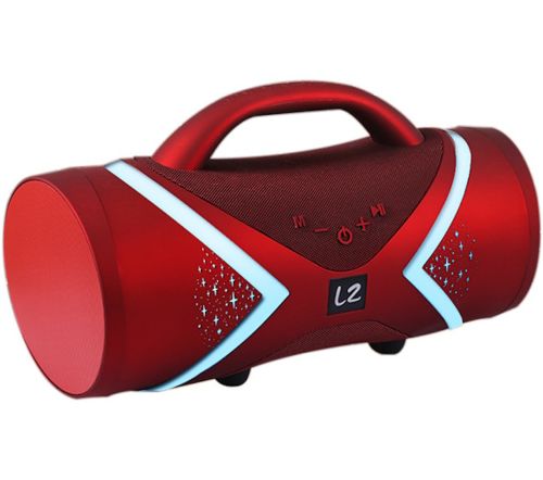 Бездротова Bluetooth колонка T & G Boom Bass E818 з ручкою, акумуляторна блютуз акустика SPS UBL з підсвічуванням 8000 mAh USB AUX для Android IOS