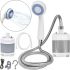 Туристичний душ з помпою для дачі Gotel Q16H Outdoor Shower на 20 л, акумуляторний похідної душ від акумулятора 2200 mah з насосом для кемпінгу