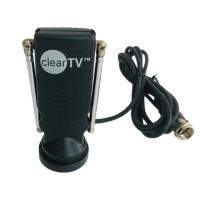 Міні Цифрова ТВ антена для Т2 Clear TV Premium 4K RV-813 для цифрового телебачення, кімнатна телевізійна антена для телевізорів з Т2 тюнером