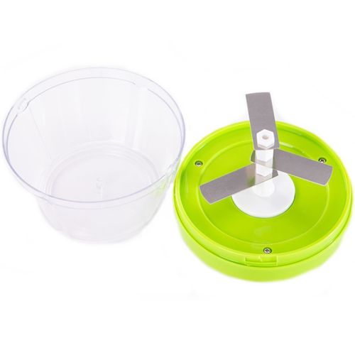 Ручний багатофункціональний міні подрібнювач Easy Spin Cutter New, механічний кухонний чоппер для подрібнення продуктів, овочів, фруктів і часнику