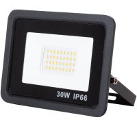 Світлодіодний вуличний прожектор 30W LED Flood Light Series 2 UKC FL-30 з монтажним кріпленням на кронштейн, денний лід ліхтар 30 Вт IP66 для вулиці від мережі