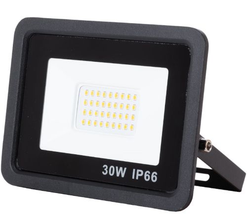 Світлодіодний вуличний прожектор 30W LED Flood Light Series 2 UKC FL-30 з монтажним кріпленням на кронштейн, денний лід ліхтар 30 Вт IP66 для вулиці від мережі