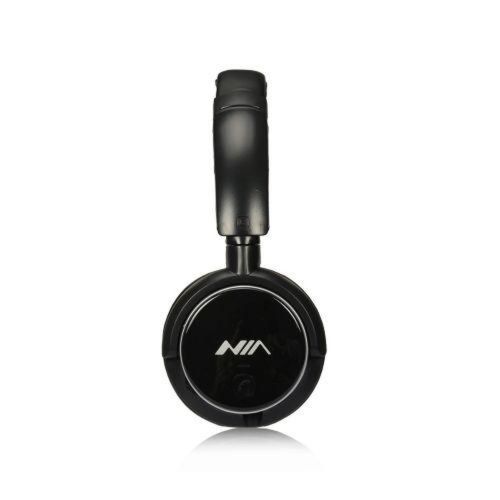 Беспроводные bluetooth наушники NIA Q1 microSD Black