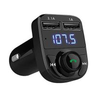 Автомобільний FM трансмітер передавач Bluetooth MP3 CAR MOD MOD X8 BT, Авто ФМ модулятор в машину з зарядкою 3.1 A, Автомобільний зарядний пристрій
