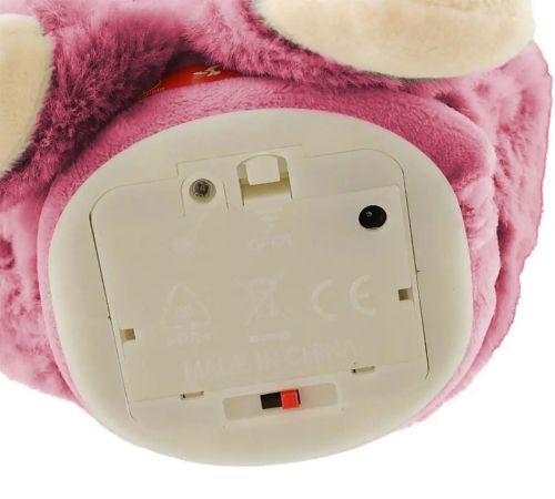Музичний плюшевий зайчик Repeat Happy Rabbit FJ8888 Pink дитяча м'яка іграшка заєць із підсвічуванням і звуковими ефектами на акумуляторі від USB
