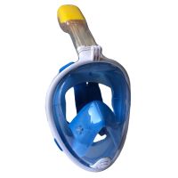 Повна маска L / XL для підводного плавання Free Easybreath з кріпленням для камери GoPro, панорамна маска для снорклінга, пірнання Easy Breath