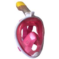 Повна маска L / XL для підводного плавання Free Easybreath з кріпленням для камери GoPro, панорамна маска для снорклінга, пірнання Easy Breath