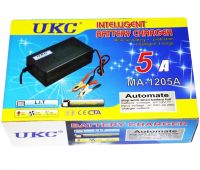 Зарядний пристрій UKC Battery Charger MA - 1205a 12V 5A для зарядки автомобільного акумулятора Зарядка для акумуляторів авто і мото 4 фази MA1205