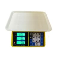 Торгові електронні ваги До 40 кг Domotec MS - 266 Пластик 40кг