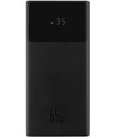 Зарядний пристрій УМБ Baseus Power Bank PPXJ3065 20000mAh 4 порти 65W з дисплеєм, Повербанк зовнішній акумулятор батарея для телефону і ноутбука