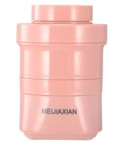Складаний силіконовий блендер Folding Juicer MeijiaxianJP-005 акумуляторний для соку 500мл, Бездротова USB соковижималка для змішування смузі JP005