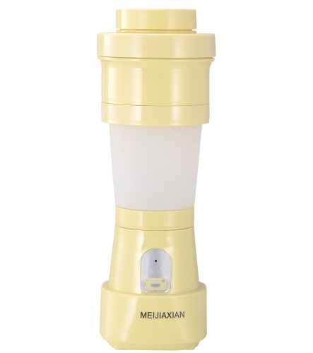 Складаний силіконовий блендер Folding Juicer MeijiaxianJP-005 акумуляторний для соку 500мл, Бездротова USB соковижималка для змішування смузі JP005