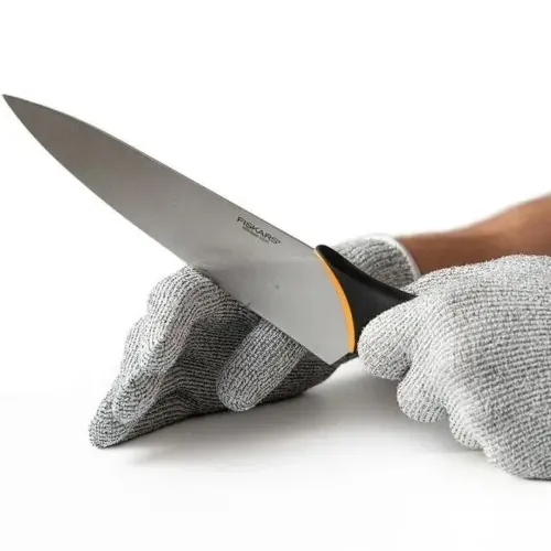 Захисні рукавички, стійкі до порізів Cut Resistant Gloves, надміцні рукавички з захистом від порізів і проколів, рукавички для захисту рук сірі